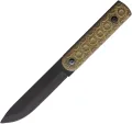 Jason Perry Blade Works Puukko Fixed Blade OD Green - JPB204MODG