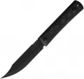 Jason Perry Blade Works Bushcraft Fixed Blade Black - JPB206BLK