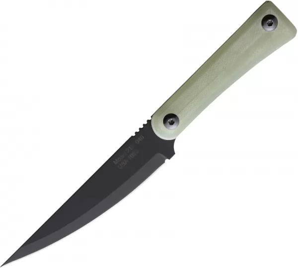 Jason Perry Blade Works Bushcraft Fixed Blade Jade JPB212GJDE