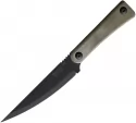 Jason Perry Blade Works Bushcraft Fixed Blade OD Green - JPB212GODG