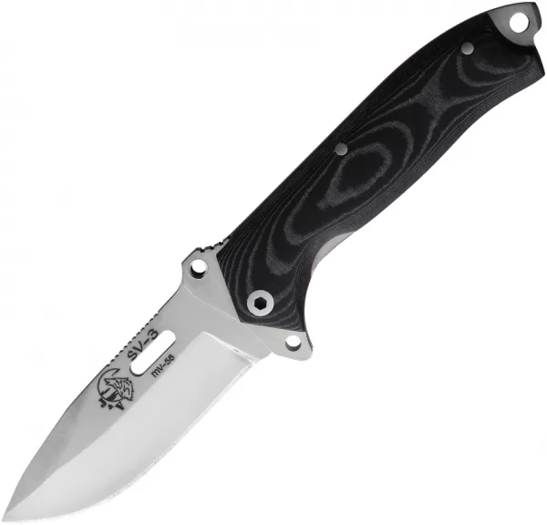J&V Adventure Knives SV3 Linerlock JVA1222MC