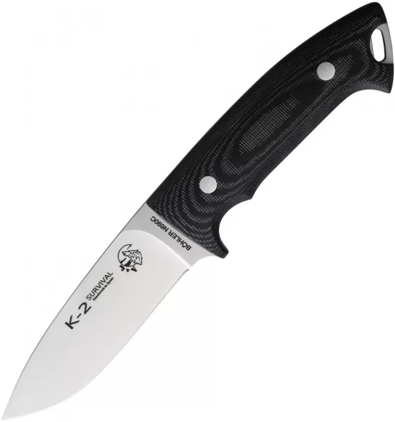 J&V Adventure Knives K-2 Bushcraft Fixed Blade JVA1329T