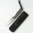 Jack Wolf Knives Collusion Fixed Blade StripeTi JW43109
