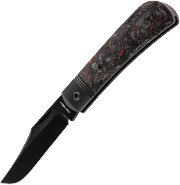 Jack Wolf Knives Bennys Clip Slip Joint DarkMa JW54159