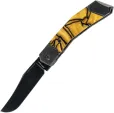 Jack Wolf Knives Bionic Jack Framelock Gold - JW54178