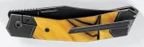 Jack Wolf Knives Bionic Jack Framelock Gold JW54178