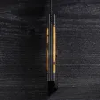 Jack Wolf Knives Bionic Jack Framelock Gold JW54178