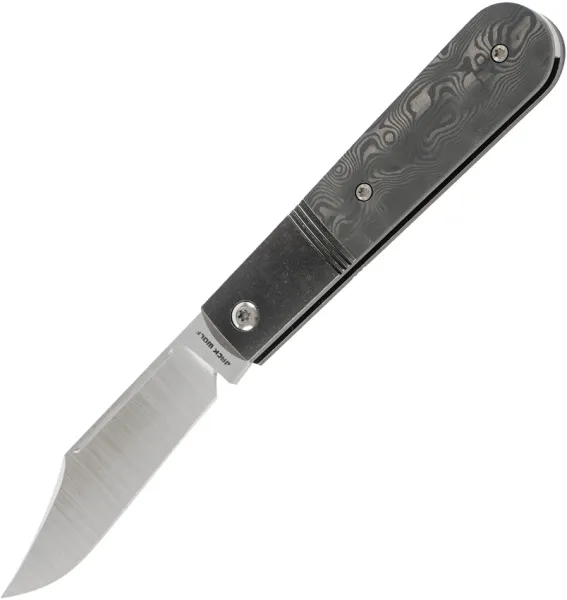 Jack Wolf Knives Big Bro Jack Black Fat Carbon JW54226