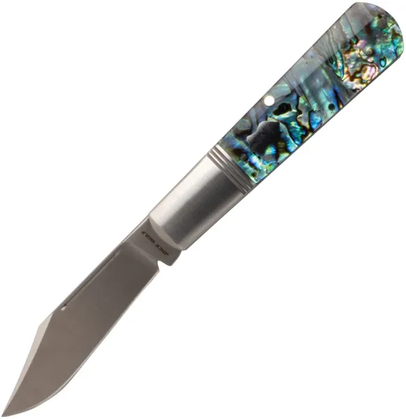 Jack Wolf Knives Gateway Barlow Abalone JW54286