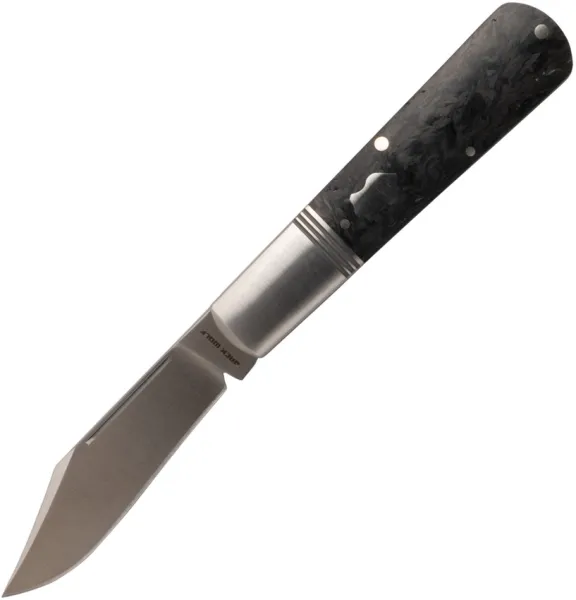 Jack Wolf Knives Gateway Barlow Black CF JW54287