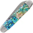 Jack Wolf Knives Equal End Slip Joint Abalone JW54336