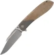 Jack Wolf Knives Scuffle Green Linen Micarta - JW54343