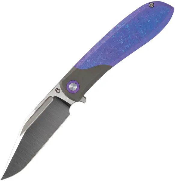 Jack Wolf Knives Scuffle Titanium Crystalized JW54345