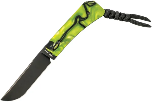Jack Wolf Knives Pioneer Fixed Blade Toxic Kir JW54366