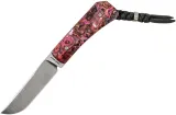 Jack Wolf Knives Pioneer Fixed Blade Red Abal - JW54367