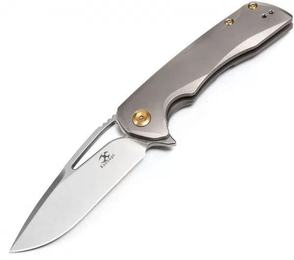 Kansept Knives Kryo Framelock Orange Peel K1001A1