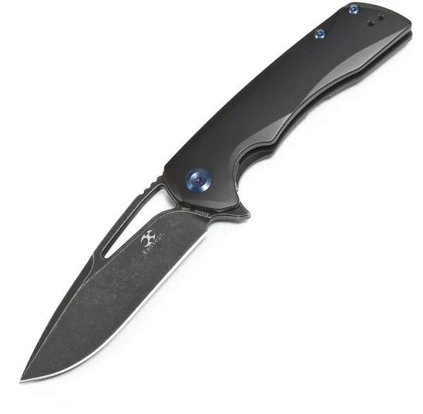 Kansept Knives Kryo Framelock Black SW K1001A2