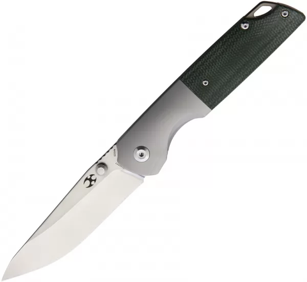 Kansept Knives Warrior Framelock Green Mic K1005T7