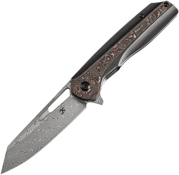 Kansept Knives Shard Framelock Copp CF Dam K1006C2