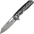 Kansept Knives Shard Framelock Neb CF Dam - K1006C3