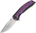 Kansept Knives Accipiter Framelock Timascus - K1007E3