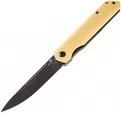 Kansept Knives Prickle Linerlock Brass - K1012B1