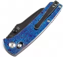 Kansept Knives Main Street Crosslock Blue K1015M1