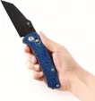 Kansept Knives Main Street Crosslock Blue K1015M1