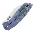Kansept Knives Convict Framelock Damascus K1023W1