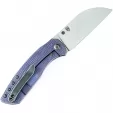 Kansept Knives Convict Framelock Damascus K1023W1