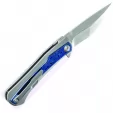 Kansept Knives Kratos Framelock Timascus K1024A3