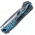 Kansept Knives Kratos Framelock Blue Rose K1024A4
