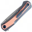 Kansept Knives Kratos Framelock Blue Ti K1024A6
