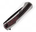 Kansept Knives Kratos Framelock Red-Blk CF K1024A9