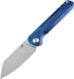 Kansept Knives Bulldozer Framelock Timascus - K1028A3