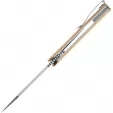 Kansept Knives Bulldozer Framelock Brass K1028C1