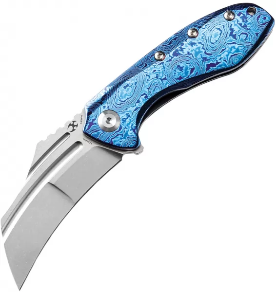 Kansept Knives KTC3 Linerlock Timascus K1031M1