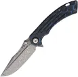 Kansept Knives Pretatout Blue Rose Pattern Ca - K1032A4