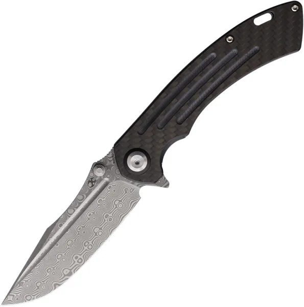 Kansept Knives Pretatout Framelock Dam CF K1032D3