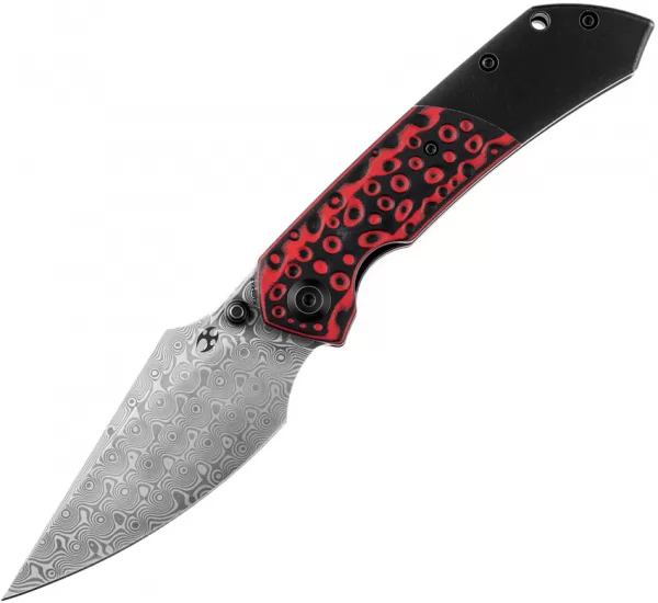 Kansept Knives Fenrir Linerlock Black-Red K1034A2