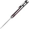 Kansept Knives Fenrir Linerlock Black-Red K1034A2