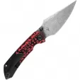 Kansept Knives Fenrir Linerlock Black-Red K1034A2