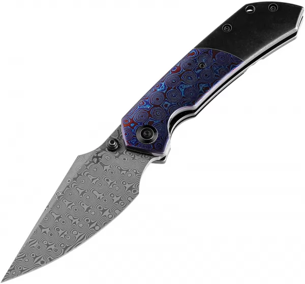 Kansept Knives Fenrir Linerlock Timascus K1034A8