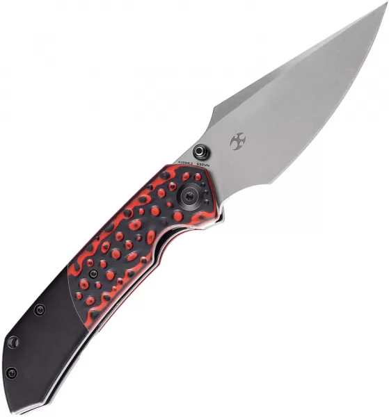 Kansept Knives Fenrir Framelock Red Left K1034L2