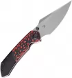 Kansept Knives Fenrir Framelock Red Left - K1034L2