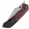 Kansept Knives Fenrir Framelock Red Left K1034L2