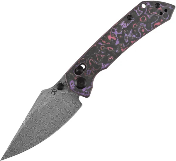 Kansept Knives Fenrir Purple Haze Fatcarbon K1034V9