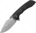 Kansept Knives Entity Framelock Damascus - K1036A3