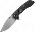 Kansept Knives Entity Framelock Damascus - K1036B3