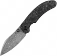 Kansept Knives Nesstreet Linerlock Damascus - K1039D1